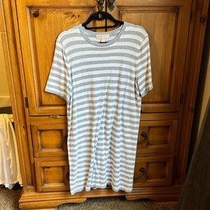 Michael Kors striped sweater dress